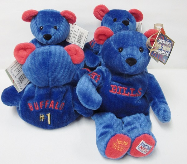 Salvinos Buffalo Bills #1 NFL Team <br>Commemorative Plush Bear<br>(Click Picture-FULL DETAILS)